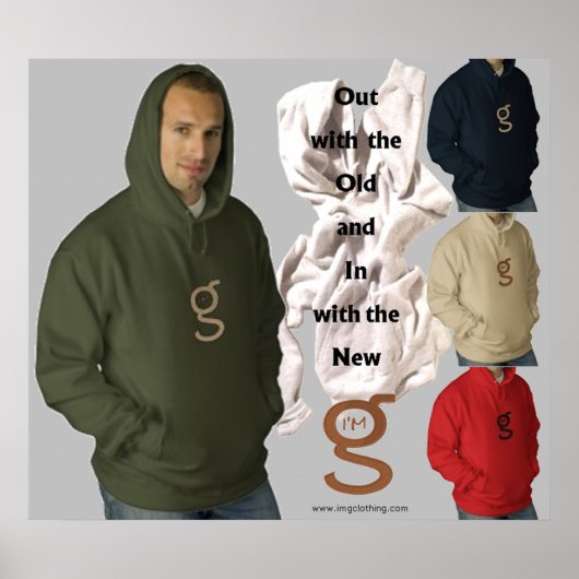 私がG Clothingの新しいポスターに参加 ポスター (正面)