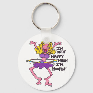 私がHoopinである時幸せ キーホルダー