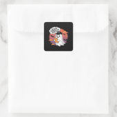 私がHRで働いている驚きはない、究極のユーモア スクエアシール (バッグ)