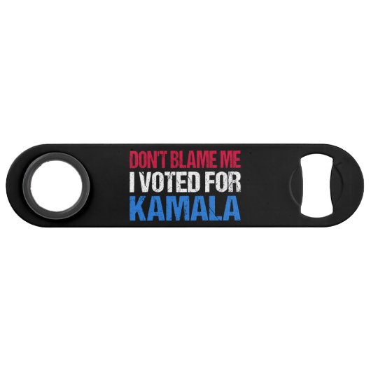 私がKamala Iに投票したことを責めるな スピード栓抜き (正面(横))