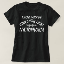私がNyctovisiorシャツに苦しんでいる光を点灯 Tシャツ