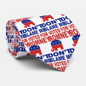 私がRomneyのために投票した私の責任にしないで下さい ネクタイ (ロール)