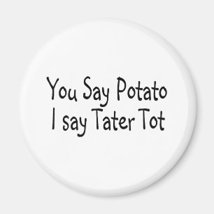 私がTaterの幼児を言うポテトを言います マグネット