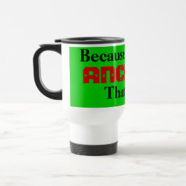 私がtheANCHORであるので、そういうわけで トラベルマグ