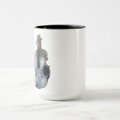 私がTreble Violin Mugのビットだと分かっているだけだから マグカップ (中央)