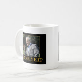 私けれどもマグを恋しく思って下さい コーヒーマグカップ (正面左)