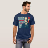 私けれども暗いTシャツを恋しく思って下さい Tシャツ (正面フル)