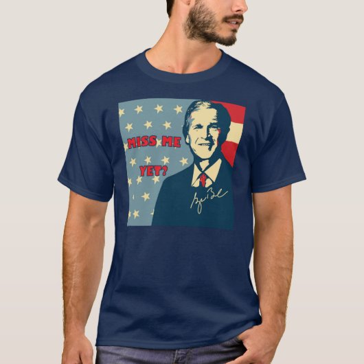 私けれども暗いTシャツを恋しく思って下さい Tシャツ (正面)