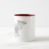 、私この時、動物のマグを大事にする必要があります打って下さい ツートーンマグカップ (中央)