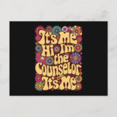 私こんにちはカウンセラー学校の新学期 ポストカード (正面)