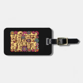 私こんにちはカウンセラー学校の新学期 ラゲッジタグ (正面横)