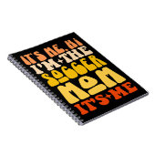 私こんにちは私はサッカーの母だ私はグルービーだ ノートブック (右側)