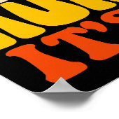 私こんにちは私はナースの私グルービーおもしろいナース ポスター (角)