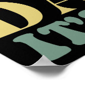 私こんにちは私はパパ私の父の日おもしろいである ポスター (角)