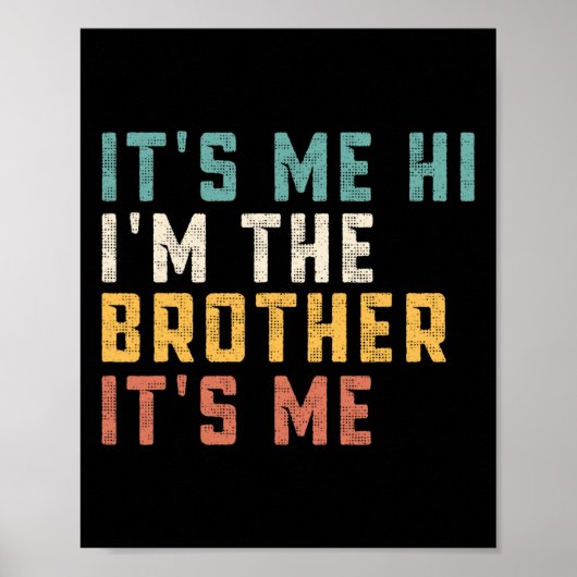 私こんにちは私は兄です私はおもしろいパパパパB ポスター (正面)