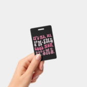 私こんにちは私は母クール日は私の母だ バッジ (手持ち)