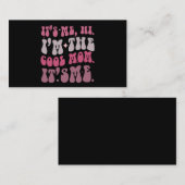 私こんにちは私は母クール日は私の母だ 名刺 (正面/裏面)