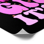 私こんにちは私は誕生日の女の子です ポスター (角)