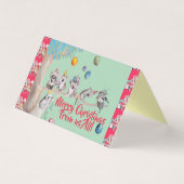 私たちおもしろいのすべてのカードセットからコアラ・メリークリスマス (正面)