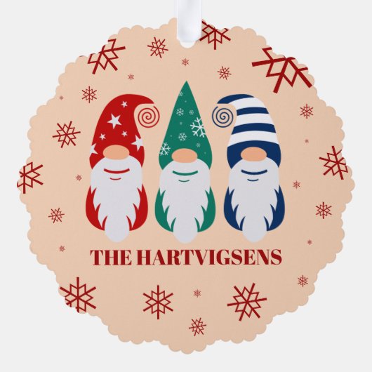 私たちおもしろいの格言から雪の結晶まで オーナメントカード (裏面)