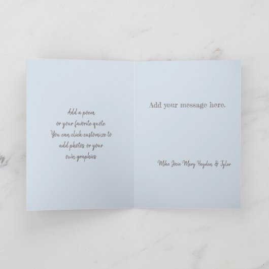 私たちおもしろいは恋しく思、羊の家畜の写真をカード カード (内部)