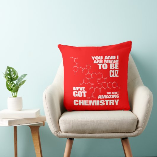 私たちおもしろいは素晴らしい化学を持って得いるように クッション (椅子)