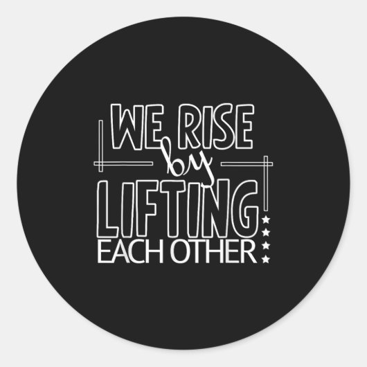 私たちおもしろいは、お互いのモチベーションを上げて立ち上がる ラウンドシール (正面)