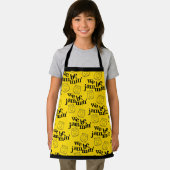 私たちおもしろいはJammin'笑顔の踊り缶詰ジャース エプロン (インサイチュ)
