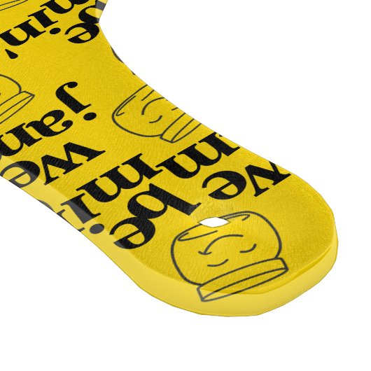 私たちおもしろいはJammin'笑顔の踊り缶詰ジャース カッティングボード (角)