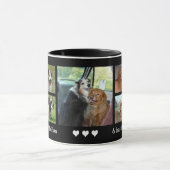 私たちお気に入りののヘルロと最も骨の折れるグッドビスのペット写真 マグカップ (中央)