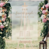 私たちお気に入りのの人結婚の7つのテーブル席 アクリルサイン