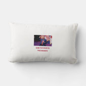 私たちお気に入りのの大統領最高のへの贈り物 ランバークッション (裏面)