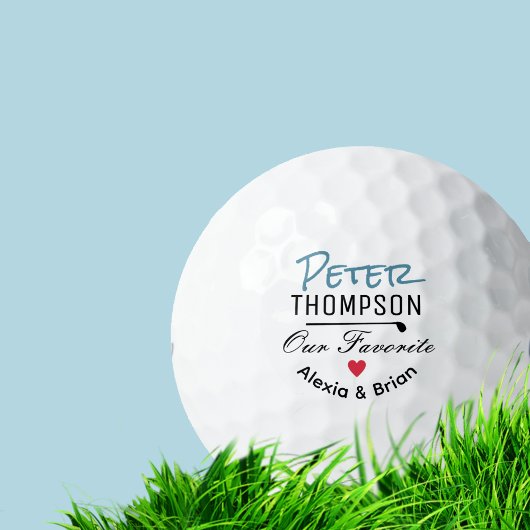 私たちお気に入りの。我々ラブユーパパ ゴルフボール