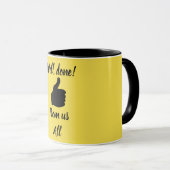 私たちから全てのマグカップで良く行われた マグカップ (正面右)