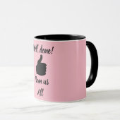 私たちから全てのマグカップで良く行われた マグカップ (正面右)