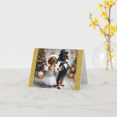 私たちから新年のご挨拶申し上げます カード (黄色い花)