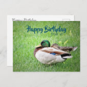 私たちから誕生日のカード ポストカード (正面/裏面)