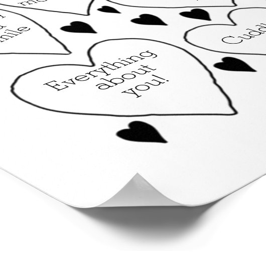 私たちがあなたについて愛するもの誕生日ポスター ポスター (角)