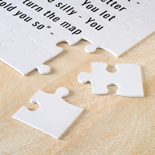 私たちがあなたに対して愛する80もの | 80誕生日 ジグソーパズル (側面)