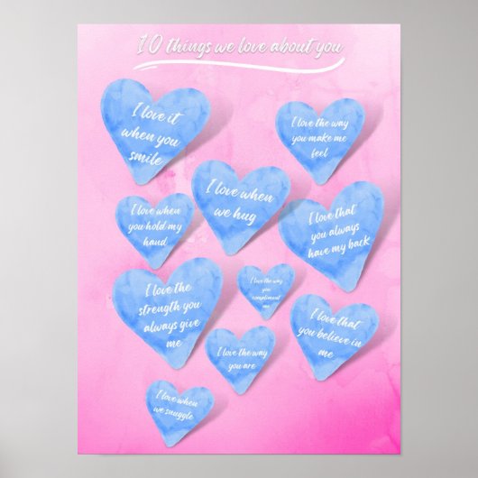 私たちがあなたに愛する10もの ポスター (正面)