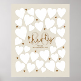 私たちがあなたに愛する30もの ポスター