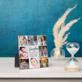 私たちがあなたを愛するおばあちゃん写真コラージュ フォトプラーク (インサイチュ)