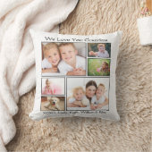 私たちがあなたを愛するおばあちゃん写真 クッション (ブランケット)