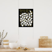 私たちがあなたを愛する理由パパ父の日贈り物 ポスター (キッチン)