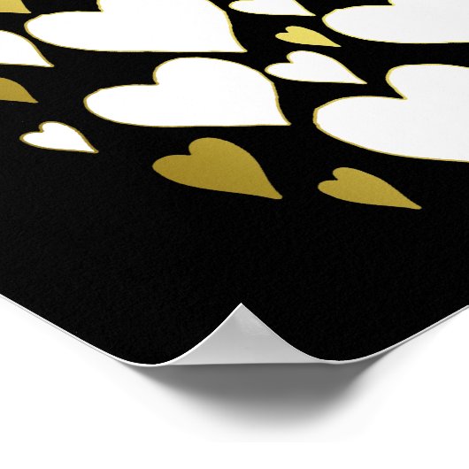 私たちがあなたを愛する理由パパ父の日贈り物 ポスター (角)