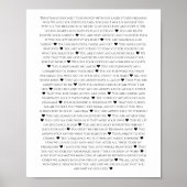 私たちがあなたを愛する理由マイルストーン誕生日 ポスター (正面)