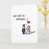 私たちがやった カード (黄色い花)