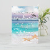 私たちがやっている – 美しい熱帯海の日の出 招待状 (スタンド正面)