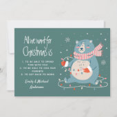 私たちがクリスマスのために欲しいすべては（独自のリストを追加）カスタム シーズンカード (正面)