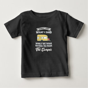 私たちがハイキング中に言ったことをごめんなさい ベビーTシャツ